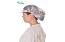 China OEM Polypropylene Disposable Peaked Cap For Food Processing supplier