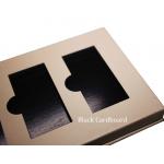 Pantone Printing Empty Magnetic Palette Black Cardboard Makeup Palette