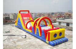 China Large Scale Extreme Inflatable Obstacle Challenges Playground supplier