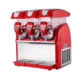 Professional Commercial 3 Flavor Frozen Slush Machine 220v 360 Degree Wrap Around CE for sale