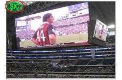 China Waterproof Live Performance 256*128mm P10 Stadium Perimeter LED Screen supplier