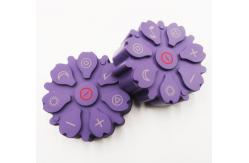 China Multifunctional Screen Printing Radium Engraving Silicone Buttons For Electric Toy supplier