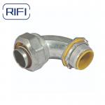 Zinc Die Cast Liquid Tight Electrical Conduit Waterproof Angle 90 Degree Connector for sale