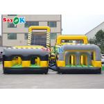 Outdoor Funny Inflatable Obstacle Course Digital Pringting Blow Up Obstacles Games