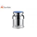 Silver Transparent Plastic Cosmetic Jars , Small Plastic Jars With Lids 30ml 50ml SR2372