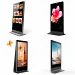 Indoor Digital Signage Kiosk 43 Inch Wide View Free Stand LCD Advertising Player for sale