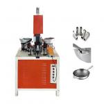 Servo Automatic Riveting Machine For Aluminum Frying Pan Pot Making for sale