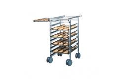 China                  Height Adjustable Transport Trolley for 62 on 102 Combi Duo Ovens              supplier