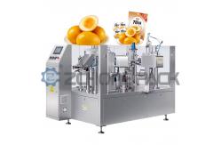 China Snacks Meat Food Packaging Machine Vacuum Nitrogen Filling Dual Aterial Solid Liquid Powder supplier