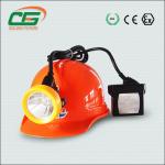 Bright Industrial Lighting Fixture , Rechargeable Led Safety Miner Cap Lamp for sale