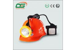 China Bright Industrial Lighting Fixture , Rechargeable Led Safety Miner Cap Lamp supplier
