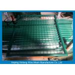 Little Space Galvanized Galvanized Fence Gate , Security Fence Gate Europe Style