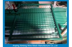 China Little Space Galvanized Galvanized Fence Gate , Security Fence Gate Europe Style supplier