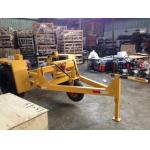3 Ton Underground Cable Tools Wire Spool Trailer With Over Run Brake System for sale