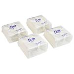 2 Ply White Paper Napkins Serviettes Virgin Bamboo Pulp Material for sale