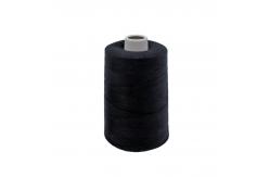 China Factory Wholesale 5000 Yards Black Polyester Sewing Thread Threads For Sewing supplier
