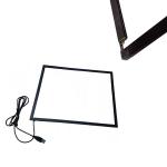 150000lux MST 30 Inch Metal Infrared Touch Panel For Boardroom for sale