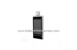 China Face Camera Android Advertising Screen 8 Inch Human Body Temperature Measurement Device supplier