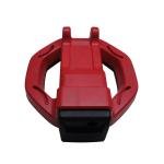 Professional OEM Custom Two Color Lamp Holder Outer Cover Overmold Injection Molding for sale