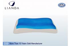 China Fire Retardant Memory Foam Hydraluxe Cooling GelPillow Microfiber Fabric Outer Cover supplier