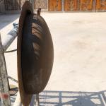 600mm Wall Hanging Barbecue  23.6 Inch Wood Burning Fire Pits for sale