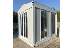 China Customizable Expandable Prefab Home with Galvanized Steel Frame supplier