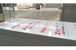 China Outdoor Decoration Antistatic 1220*2440mm ACM Sign Panels supplier