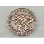 Both Sides 3D Personalized Coins Copper Plated For Collection