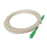 Scapc-Scapc Sm Simplex White Jacket Fiber Optic Patch Cord for sale