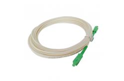 China Scapc-Scapc Sm Simplex White Jacket Fiber Optic Patch Cord supplier