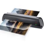Black A4 Laminator For Photo LM2008 Document Paper Menu Laminating Device With Release for sale