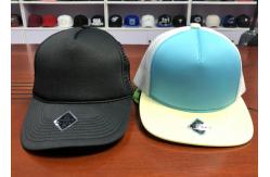 China Unisex Foam Mesh Sports 5 panel Trucker Cap With Logo supplier