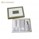 Custom Design Paper Box Skin Care Set Packaging High Quality Cosmetic Box Different Styles With Blister Tray for sale
