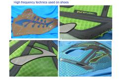China Branded Name Silicone Clothing Badges Patches , Custom Rubber  Patches Mirco Injection supplier