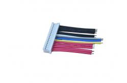 China Tinned End 1.5mm 16 Pin 22AWG Industrial Wire Harness supplier