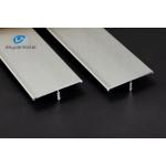 Extruded Aluminum T Profiles 2.5m Length Shiny Rose Gold Electrophoresis Brushed for sale