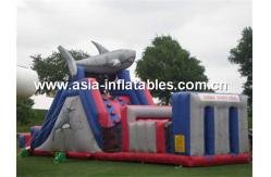 China Inflatable Shark Obstacle Challenges, Inflatable Obstacle Course supplier