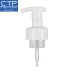 Pe Plastic Material Face Cream Pump Dispenser Skin Care Foam Type Perfect for sale