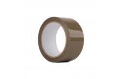 China Dark Brown Carton Sealing Bopp Brown Tape Self Adhesive supplier