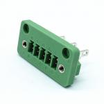 Screw Type Plug-In Terminal Block HQ15EDGWB-3.81mm Pitch Brass for sale
