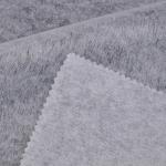 Gaoxin PA/PES Nonwoven Fusing Interlining for Garments Double Dot Black 90-200cm Width for sale