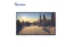 China Dual System Capacitive 4k Smart Board Multi Touch Interactive Whiteboard For Business supplier