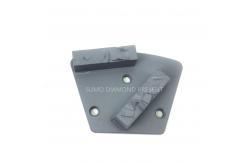 China ASL Trapezoid Magnetic PCD Split connection Diamond Grinding Shoes non-threaded supplier