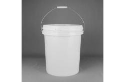 China 20L Food Grade Plastic Water Bucket 5 Gallon With Lids And Handle supplier