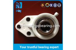 China UCFB205 Three Bolt Pillar Block Bearing With Flange , Pillow Block Linear Bearings supplier