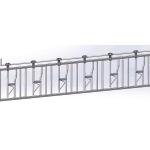 ISO9001 600cm Self Locking Head Gates For Cattle Farm Animals Equipment for sale