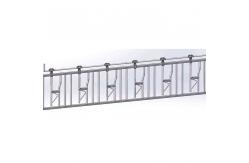 China Customized Self Closing Cattle Head Lock Gates Large Fixed supplier