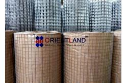 China 2x2 Welded Wire Mesh Concrete Square Rectangle Hole Shape 5m-30m Length supplier