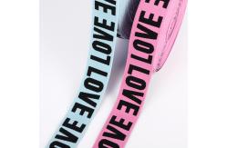 China 3cm Jacquard Elastic Ribbon And Webbing For Garment Accessories supplier