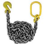 10mm Heat Treated Black Painted Tower Crane Lifting Chain for sale